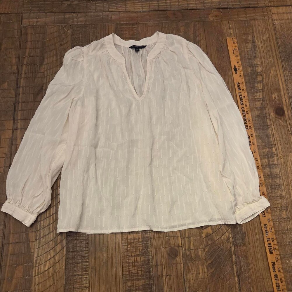 Banana Republic Women's White Blouse